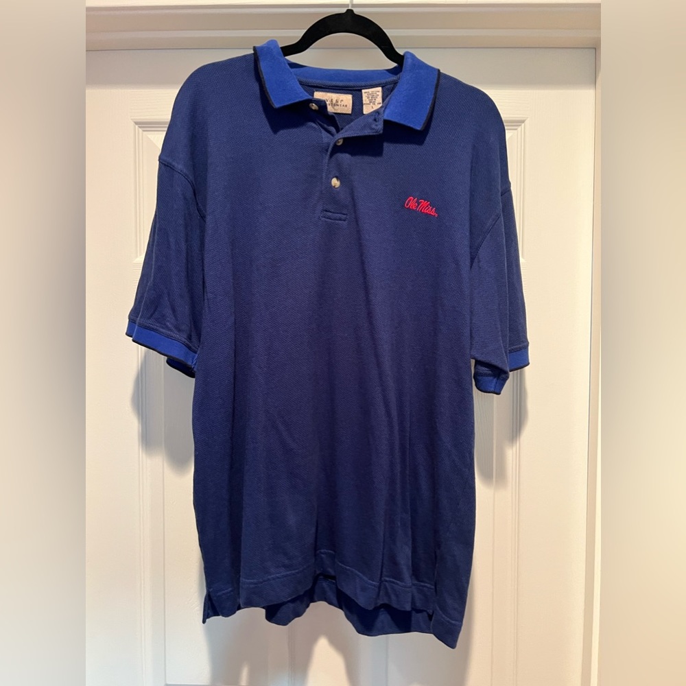 Ole Miss polo-style Shirt, Men’s Large